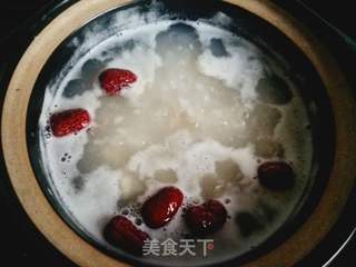红枣板栗大米粥的做法步骤:5