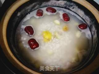 红枣板栗大米粥的做法步骤:6