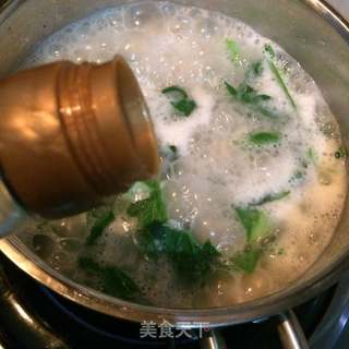 菠菜燕麦粥的做法步骤:5