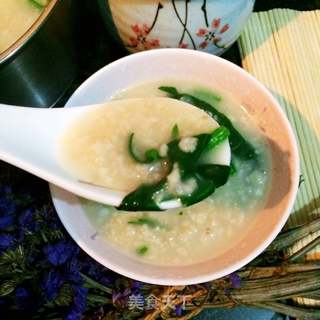 菠菜燕麦粥的做法步骤:8