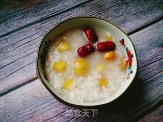 红枣板栗大米粥的做法步骤：9