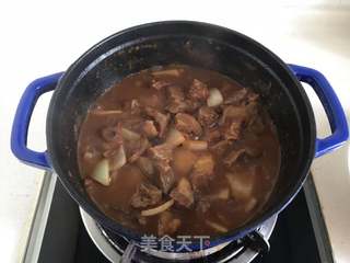 番茄牛肉盖浇饭的做法步骤:13