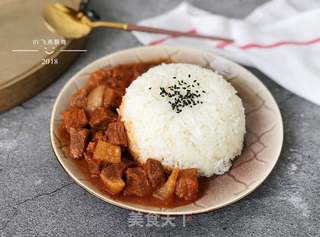 番茄牛肉盖浇饭的做法步骤:14