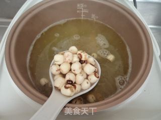 绿豆莲子粥的做法步骤：4