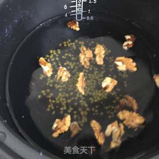 黑米绿豆核桃粥的做法步骤：6