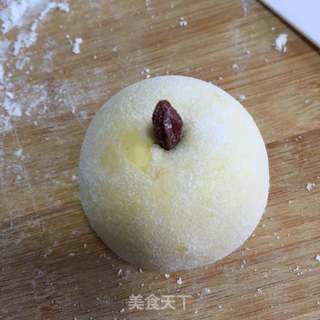 南瓜花样馒头的做法步骤:14