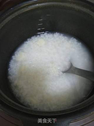 山药大米粥的做法步骤:6