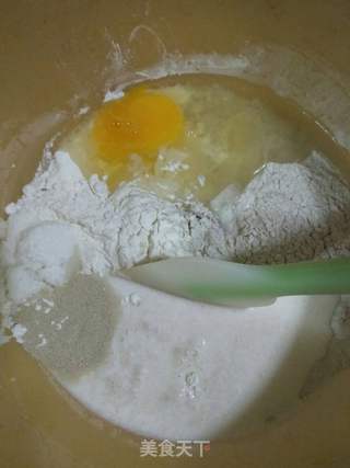 荞麦面黑芝麻发糕的做法步骤:2