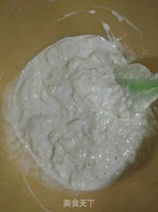 荞麦面黑芝麻发糕的做法步骤:3