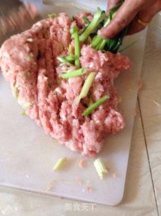 小葱饺子的做法步骤:5