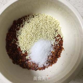 自制辣椒油的做法步骤:3