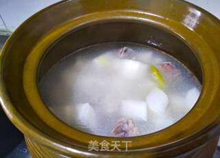 萝卜排骨汤的做法步骤:9