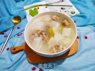 萝卜排骨汤的做法步骤:12