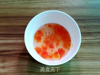 蚝豉鱿鱼咸蛋粥的做法步骤:9