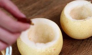 桃胶炖雪梨,给你秋季沁润好滋补的做法步骤:4