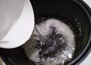 玉米胡萝卜肉末粥的做法步骤:6