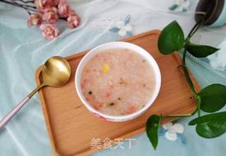玉米胡萝卜肉末粥的做法步骤:12