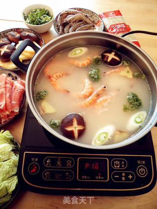鲜虾火锅的做法步骤:6