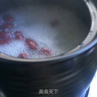 银耳桂花粥的做法步骤:5