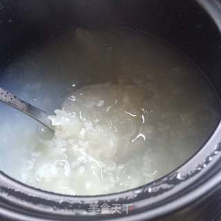 银耳桂花粥的做法步骤:6