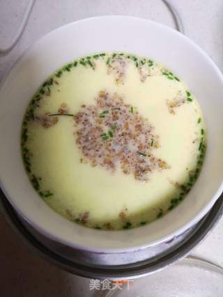 麻虾蒸蛋的做法步骤:5