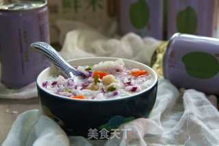 蔬菜香米粥的做法步骤:12