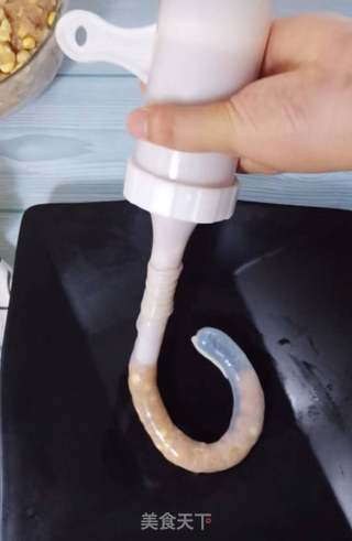 玉米鸡肉肠的做法步骤:9