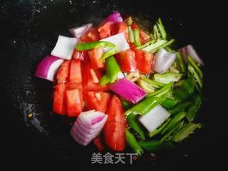 烩平菇的做法步骤:5