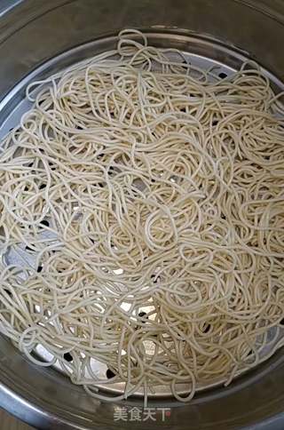 干炒面条的做法步骤:3
