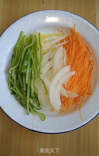 干炒面条的做法步骤:5