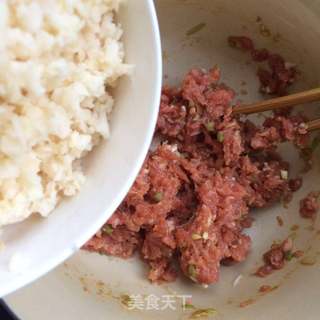 珍珠藕丸的做法步骤:3
