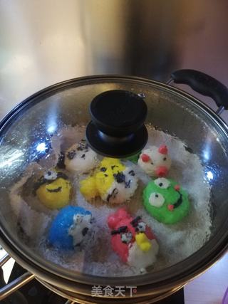卡通馒头——风靡妈妈圈的必杀绝技的做法步骤:12