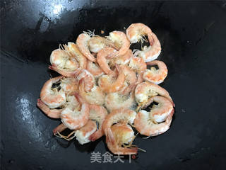明虾菜粥的做法步骤:4