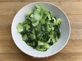 筒骨芋艿菜粥的做法步骤:4