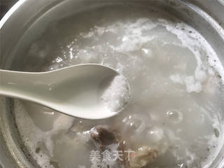 筒骨芋艿菜粥的做法步骤:6