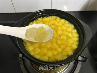 苹果小米粥的做法步骤:7