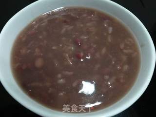 红豆粥的做法步骤:7