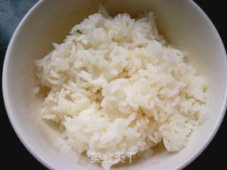 豇豆炒饭的做法步骤：2