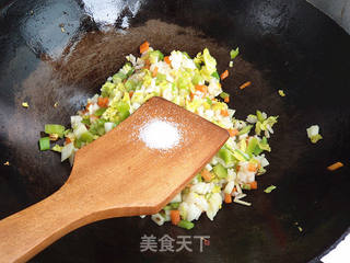 时蔬蛋炒饭 的做法步骤:9