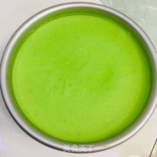 梨花毛豆蛋糕的做法步骤:12