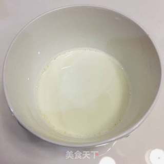梨花毛豆蛋糕的做法步骤:4