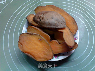 黏软红薯糯米饼的做法步骤:3
