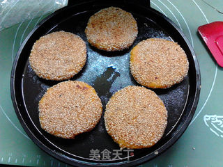 黏软红薯糯米饼的做法步骤:14
