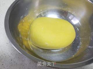 南瓜花样馒头的做法步骤:4