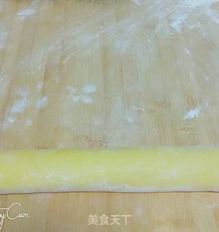 南瓜花样馒头的做法步骤:5
