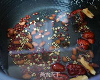 四红薏米粥的做法步骤:3
