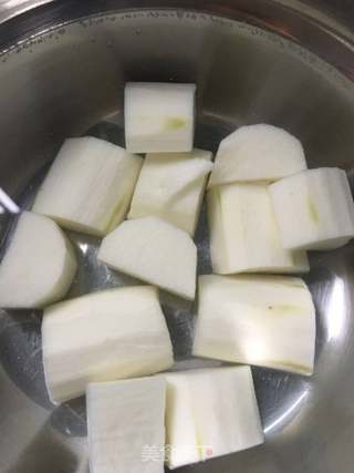 虫草花乌鸡汤粥的做法步骤:3