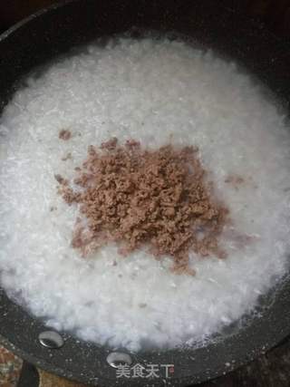 牛肉蔬菜粥的做法步骤:4
