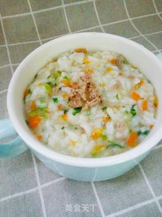 牛肉蔬菜粥的做法步骤:7