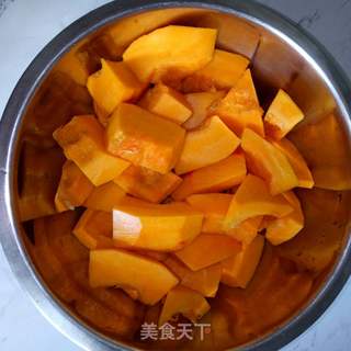 小米南瓜粥的做法步骤:2